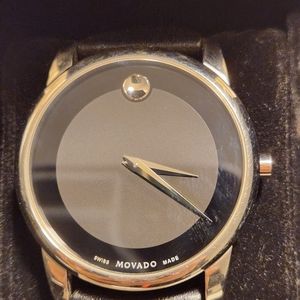 Movado men's gold tone watche